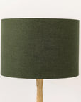 Avocado Green Linen Lampshade