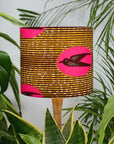 Pink Swallow Bird African Lampshade