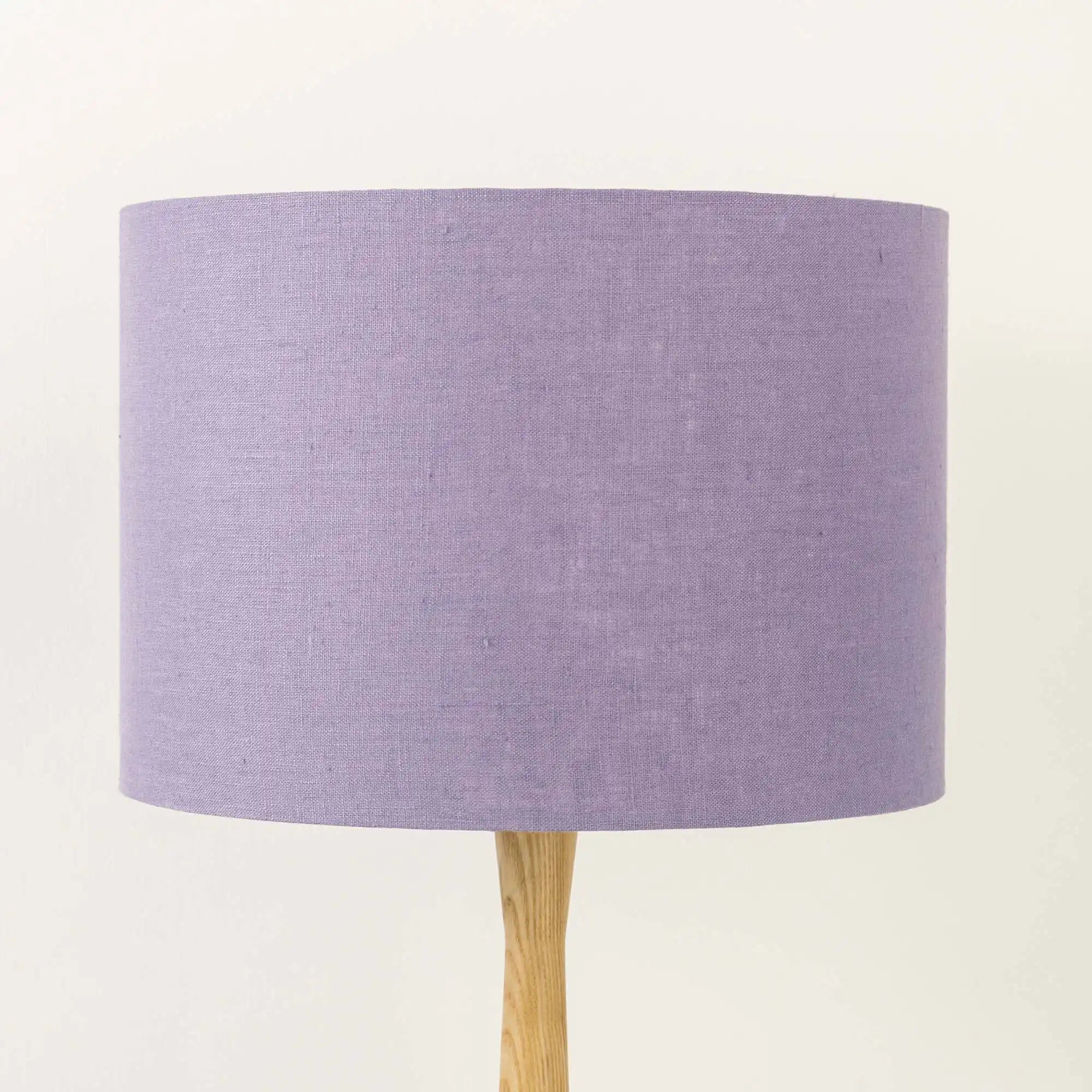 Lavender Linen Lampshade