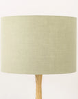 Light Sage Green Linen Lampshade
