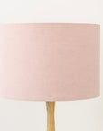 Light Dusty Pink Linen Lampshade