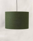 Avocado Green Linen Lampshade