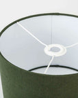 Avocado Green Linen Lampshade