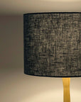 Dusty Blue Linen Lampshade