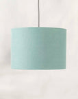 Dusty Turquoise Linen Lampshade