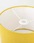 Honey Yellow Linen Lampshade