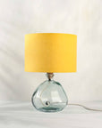Honey Yellow Linen Lampshade