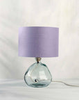 Lavender Linen Lampshade