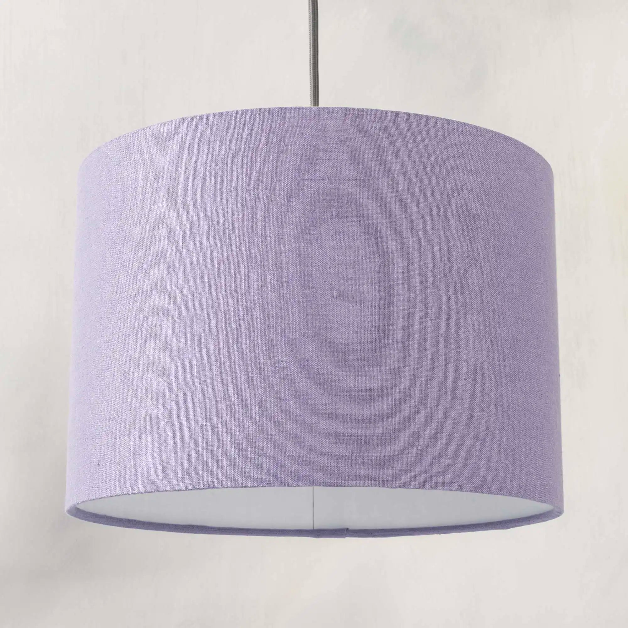 Lavender Linen Lampshade