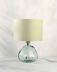 Light Sage Green Linen Lampshade