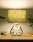 Light Sage Green Linen Lampshade