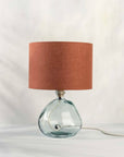 Terracotta Linen Lampshade