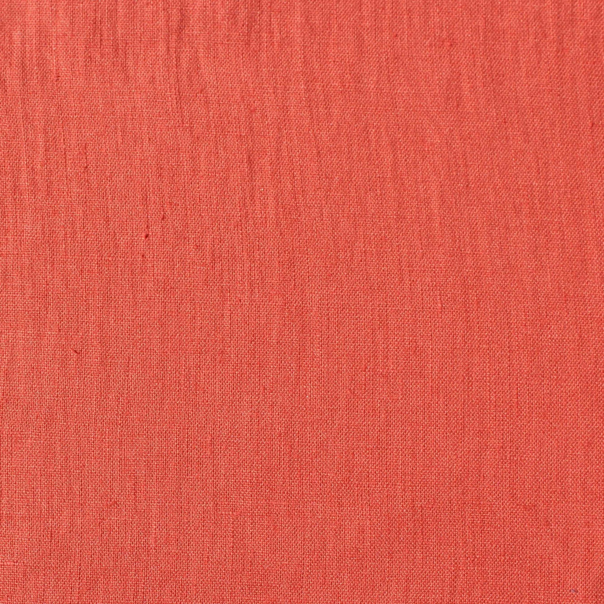 Brick Red Linen Lampshade - Tropikala