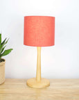 Brick Red Linen Lampshade - Tropikala