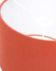 Brick Red Linen Lampshade - Tropikala
