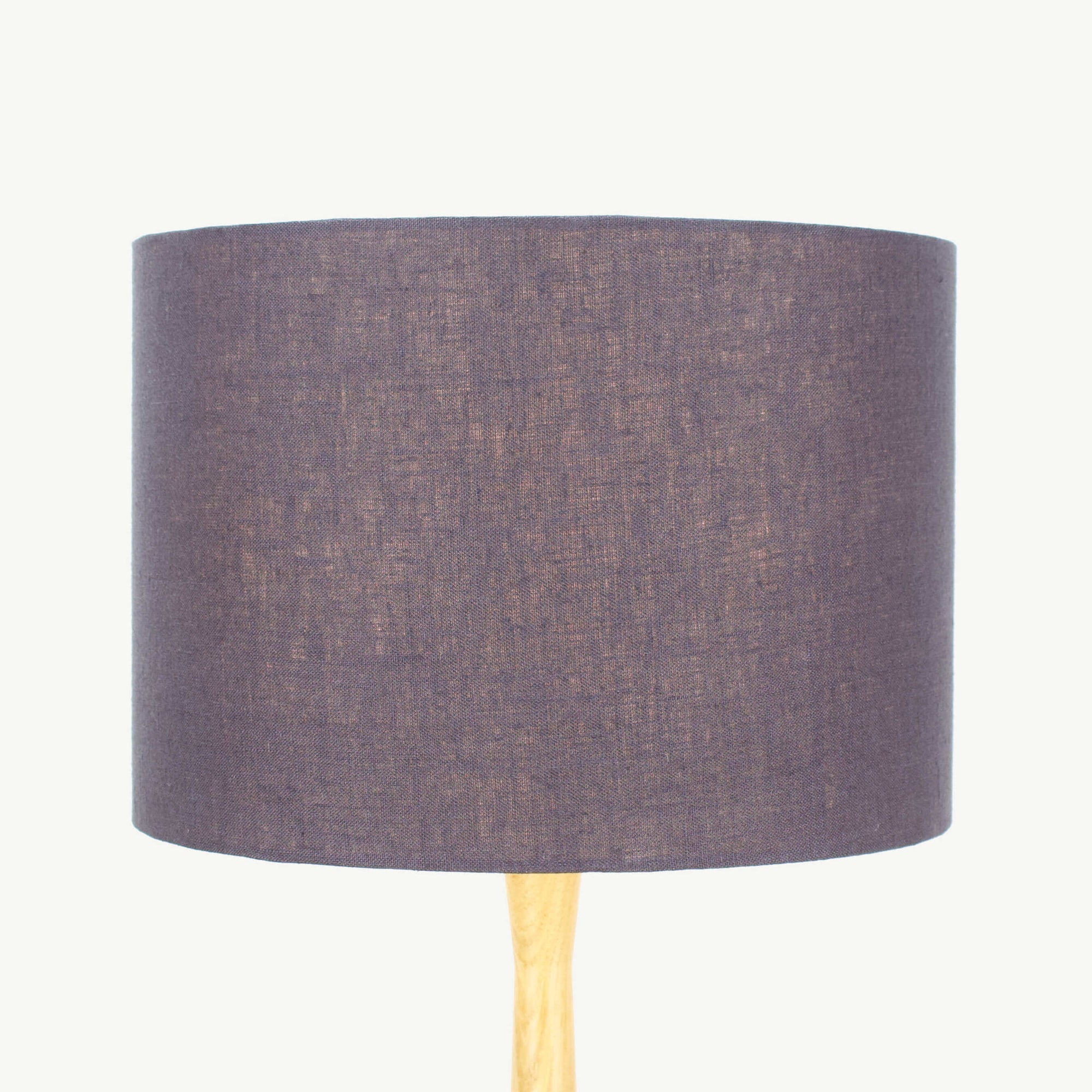 Charcoal Grey Linen Lampshade - Tropikala