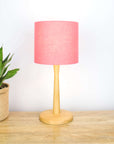 Coral Pink Linen Lampshade - Tropikala