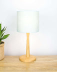 Duck Egg Blue Linen Lampshade - Tropikala