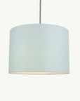 Duck Egg Blue Linen Lampshade - Tropikala