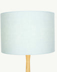 Duck Egg Blue Linen Lampshade - Tropikala