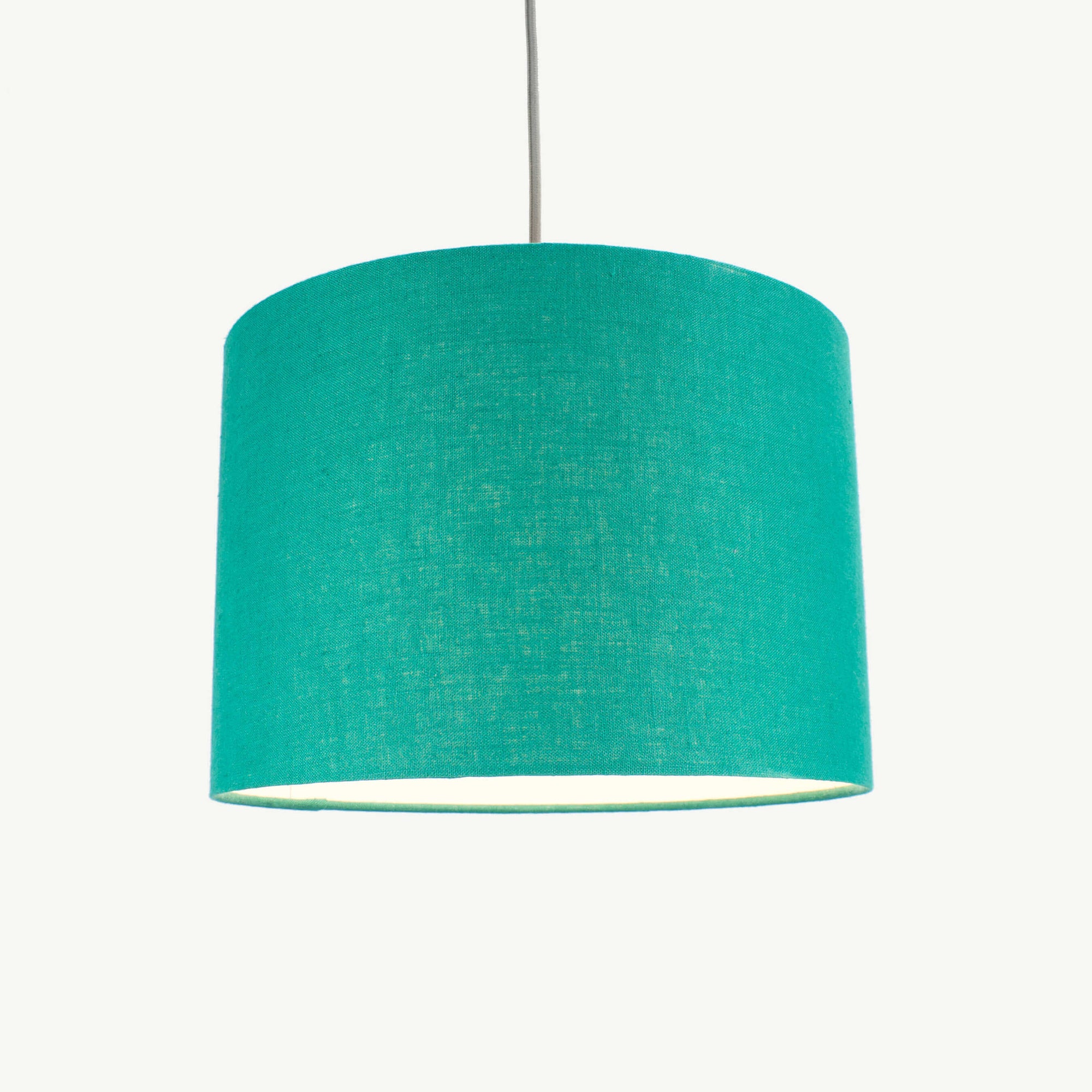 Emerald Green Linen Lampshade - Tropikala