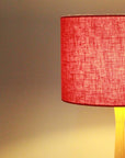 Fuchsia Pink Linen Lampshade - Tropikala