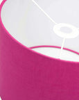 Fuchsia Pink Linen Lampshade - Tropikala
