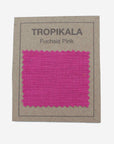 Fuchsia Pink Linen Lampshade - Tropikala