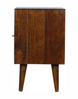 Sol Mango Wood Cabinet in Chestnut