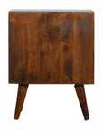 Sol Mango Wood Cabinet in Chestnut