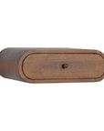 Stockholm Floating Bedside Table in Chestnut