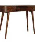 Floro Mango Wood Desk in Chestnut