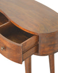 Floro Mango Wood Desk in Chestnut
