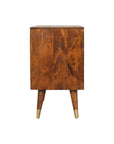 Manila Dark Mango Wood Gold Sideboard
