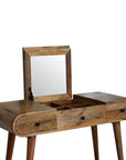 Stockholm Mango Wood Dressing Table in Oak