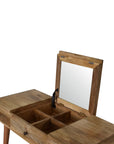 Stockholm Mango Wood Dressing Table in Oak