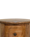Cidra Mango Wood Chest of Drawers in Oak