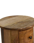 Cidra Mango Wood Chest of Drawers in Oak
