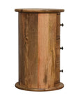 Cidra Mango Wood Chest of Drawers in Oak