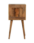 Lapua Mango Wood Bedside Table in Oak