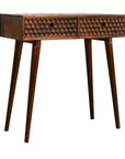 Gabon Dark Mango Wood Console Table