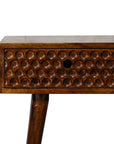 Gabon Dark Mango Wood Console Table