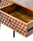 Gabon Dark Mango Wood Console Table