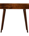 Gabon Dark Mango Wood Console Table