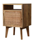Savannah Mango Wood Bedside Table in Oak