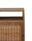 Savannah Mango Wood Bedside Table in Oak