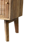Savannah Mango Wood Bedside Table in Oak