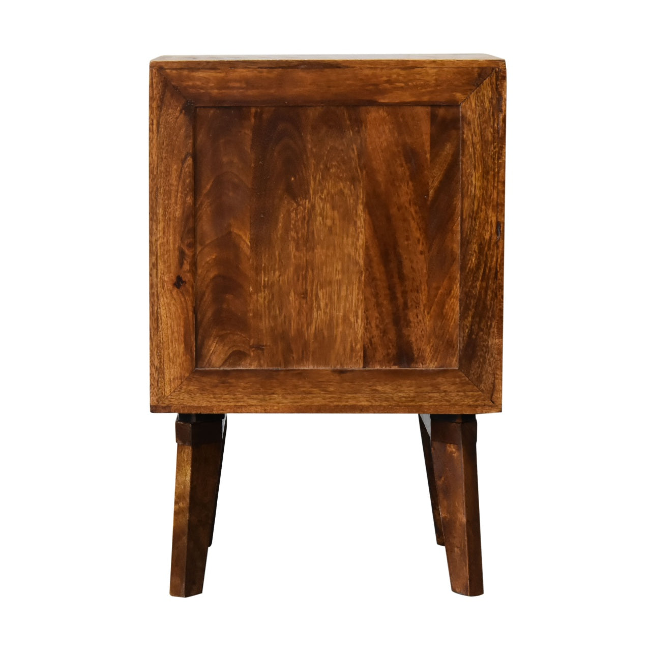 Toba Dark Mango Wood Bedside Table