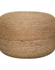 Obi Natural Jute Pouffe