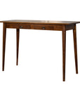 Klang Mango Wood Desk in Chestnut